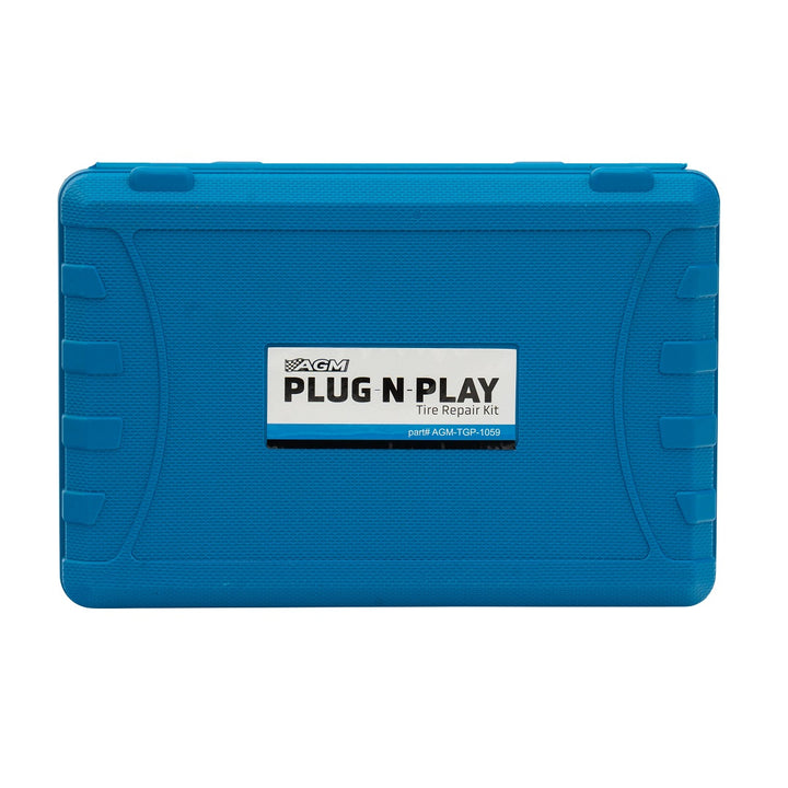 AGM Plug-N-Play Tire Repair Kit hard case