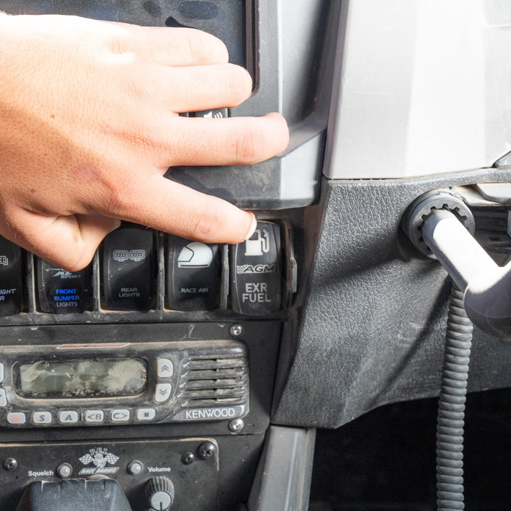 AGM EXR Tank_pressing button on dash to activate pums