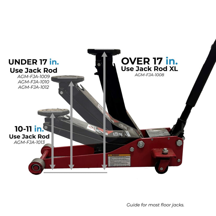 Height Guide for Jack Rod Selection