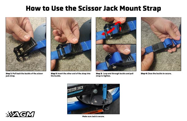 AGM Scissor Jack Mount 