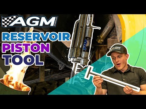 AGM reservoir piston tool-Shock repair-coilover shock-bypass shocks-racing